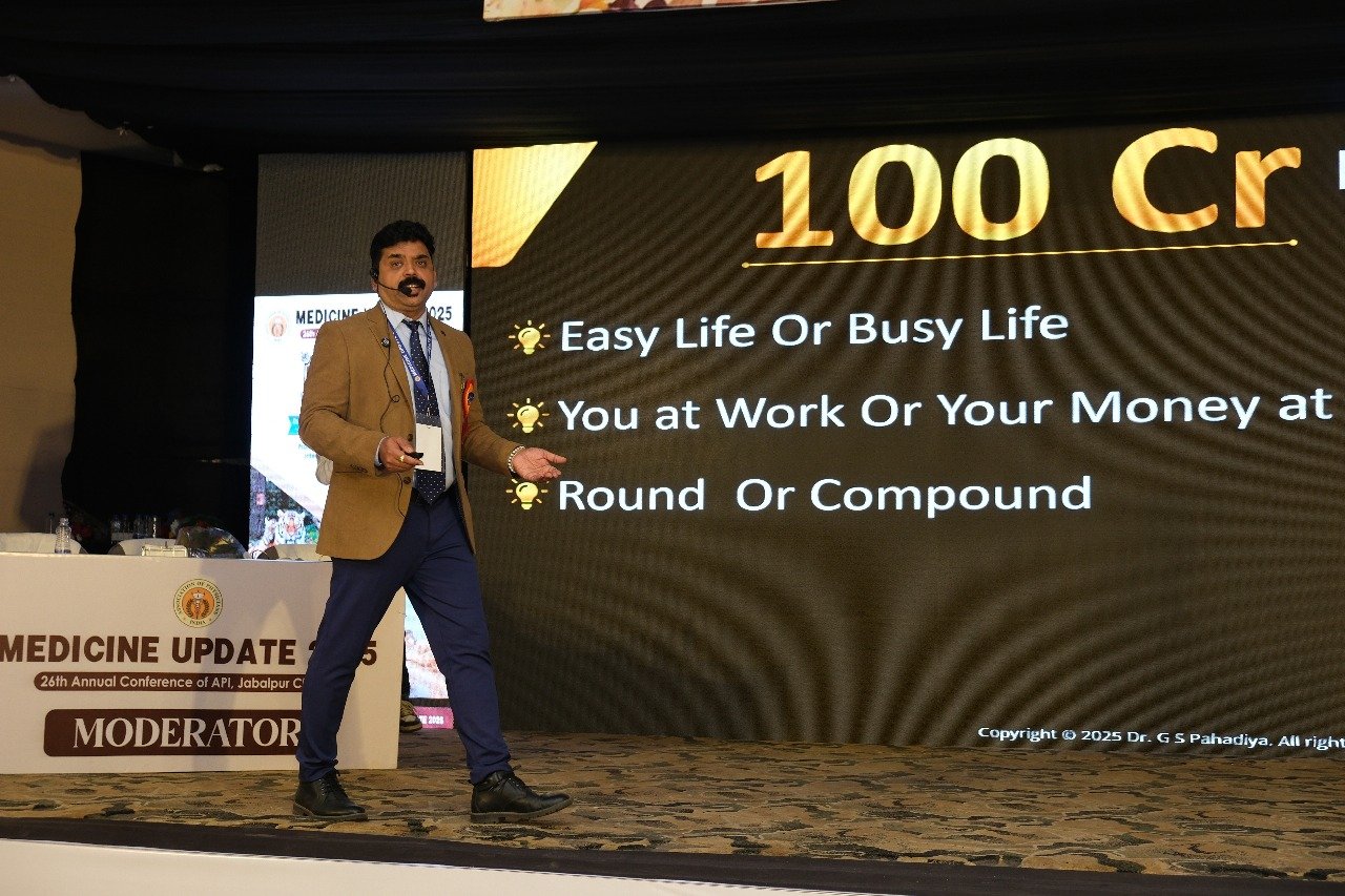 Miracle of ETF — On Association of Physicians of India Platform for More than 200 Doctors and Investors